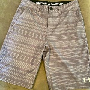 Boys Under Armour golf shorts